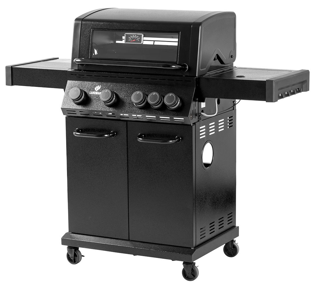 Grill gazowy BLACK 4.1 COOK z żeliwem - 15483