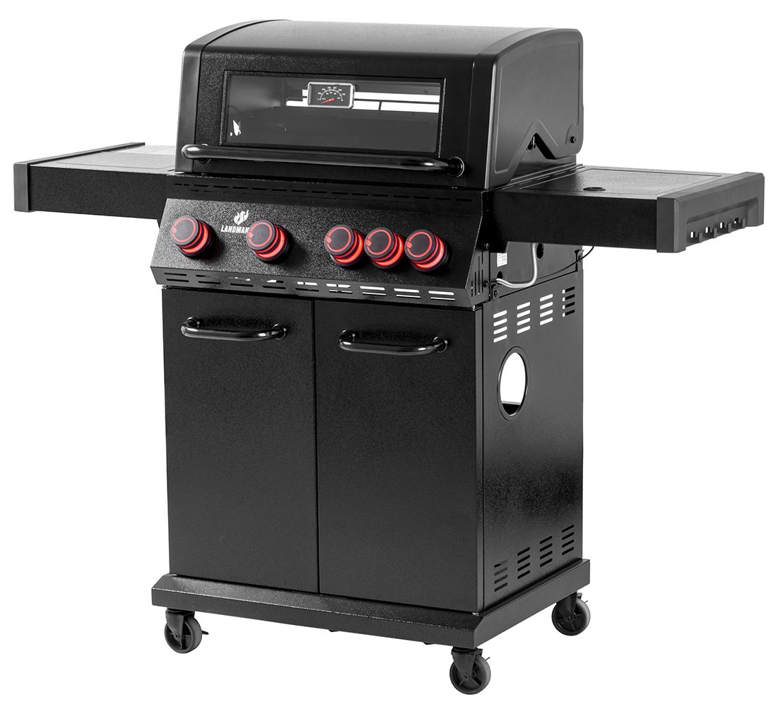 Grill gazowy BLACK 4.1 COOK z żeliwem - 15483