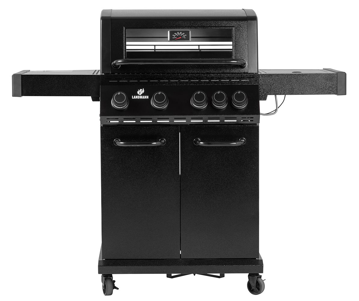 Grill gazowy BLACK 4.1 COOK z żeliwem - 15483