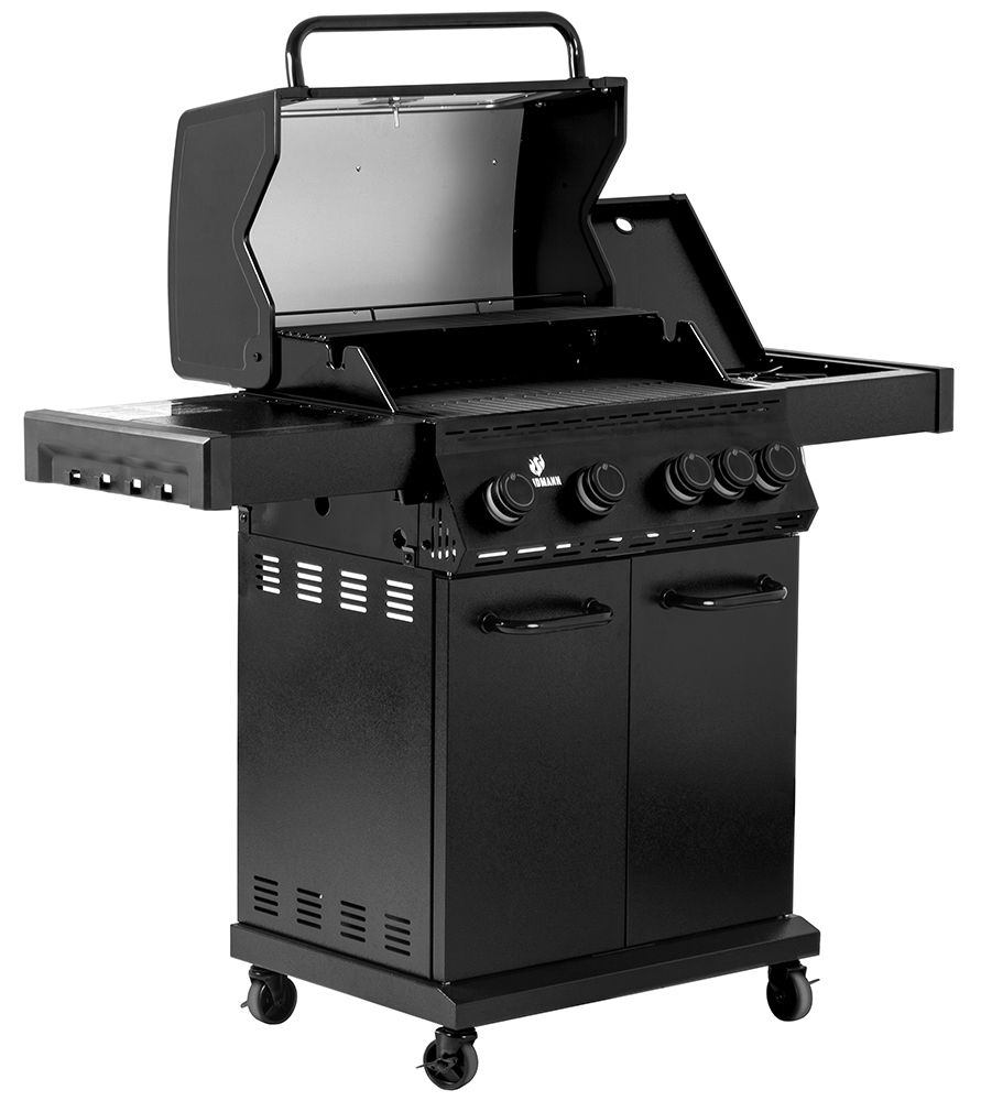 Grill gazowy BLACK 4.1 COOK z żeliwem - 15483