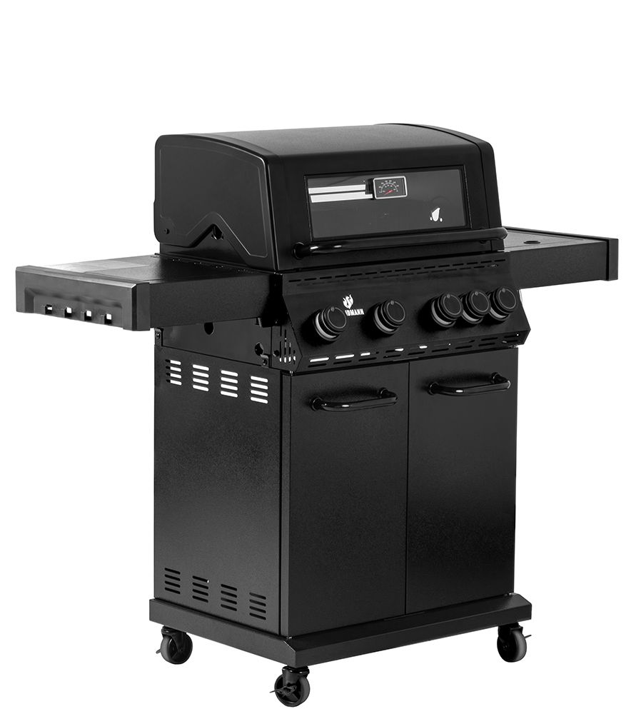 Grill gazowy BLACK 4.1 COOK z żeliwem - 15483