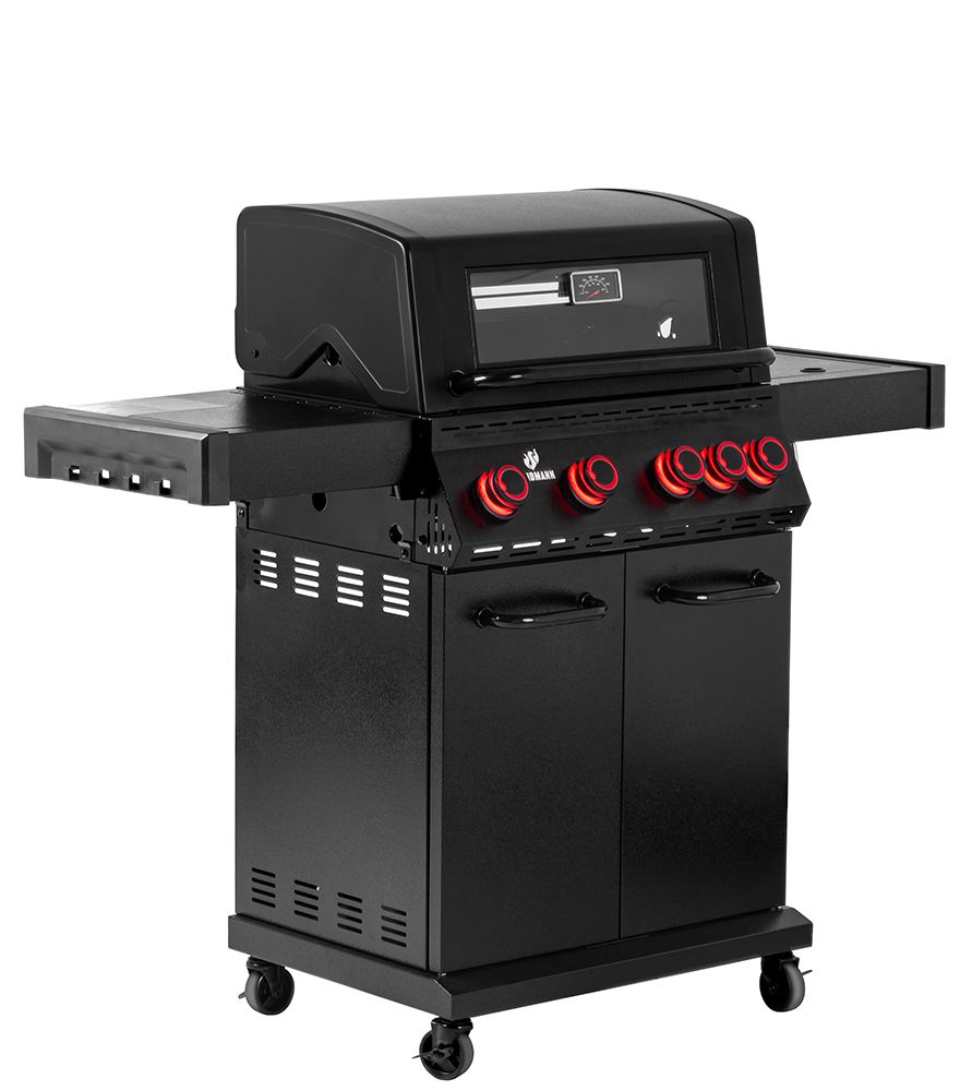 Grill gazowy BLACK 4.1 COOK z żeliwem - 15483