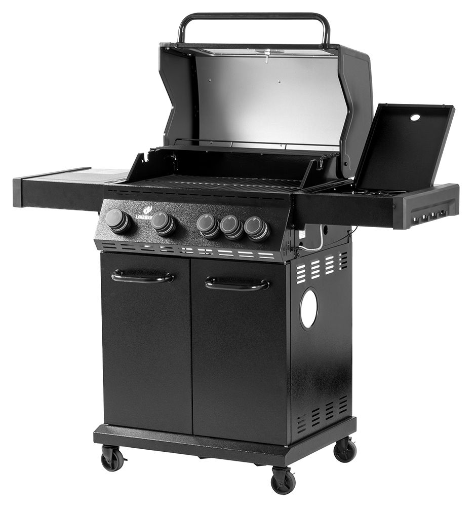 Grill gazowy BLACK 4.1 COOK z żeliwem - 15483