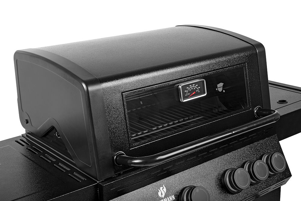 Grill gazowy BLACK 4.1 COOK z żeliwem - 15483
