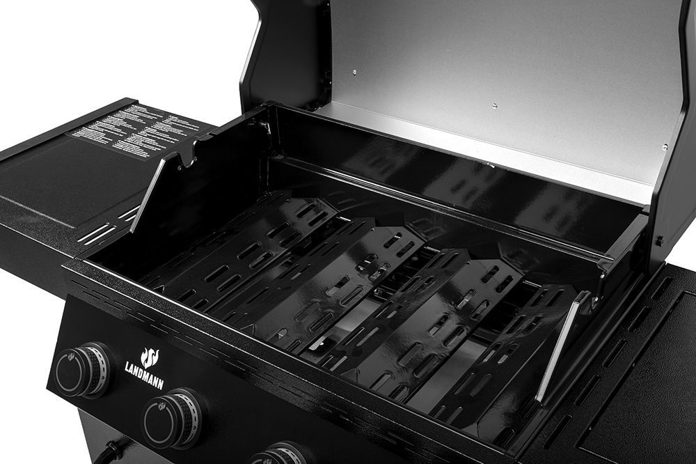 Grill gazowy BLACK 4.1 COOK z żeliwem - 15483