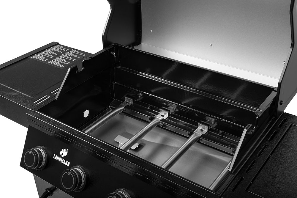 Grill gazowy BLACK 4.1 COOK z żeliwem - 15483