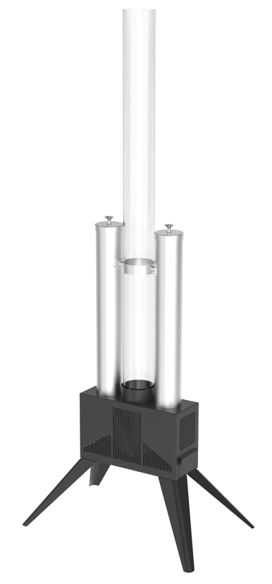 Ogrzewacz tarasowy na pellet - pochodnia model 15330